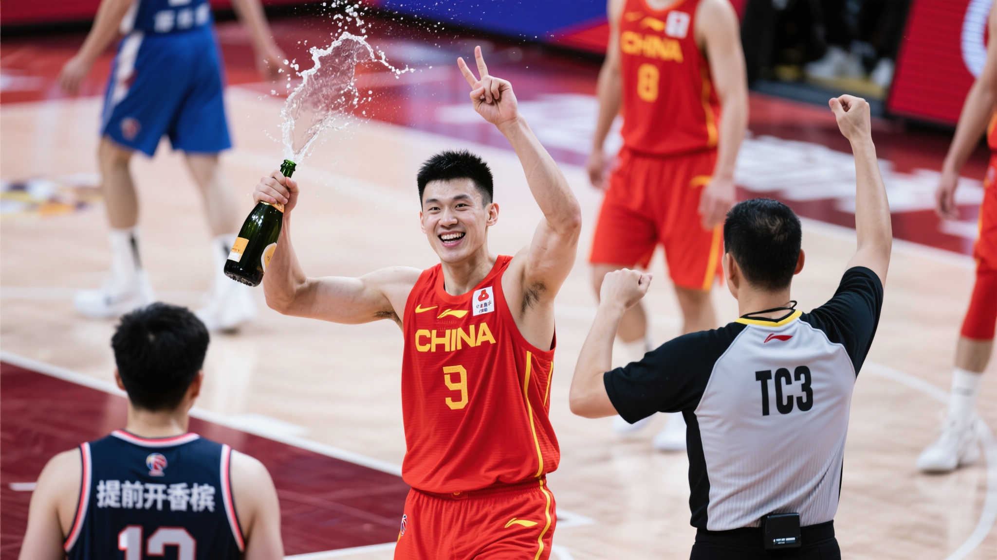 賽場上的成